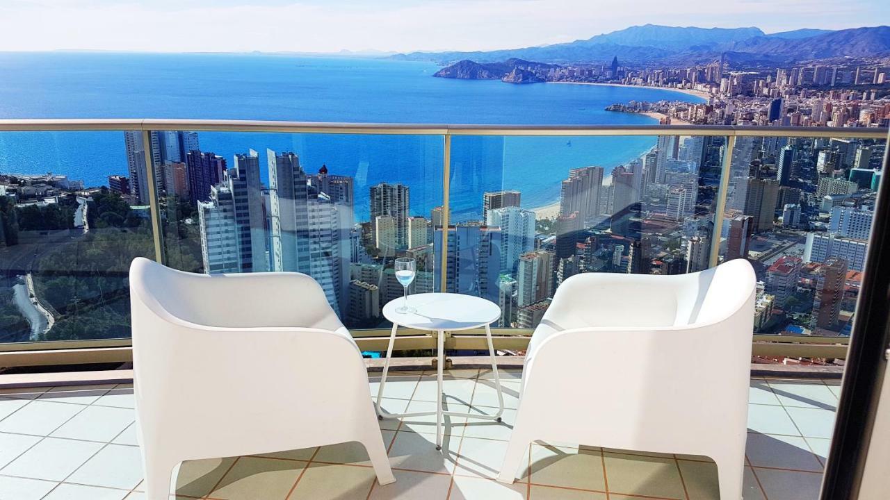 Luxury Apartment On The 40Th Floor With Amazing Views Бенидорм Экстерьер фото